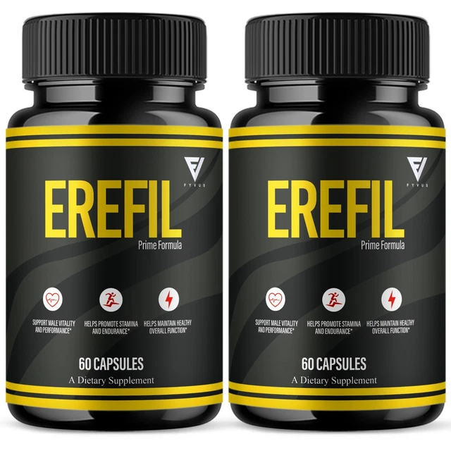 Erefill  Male Performance Supplement Bottle